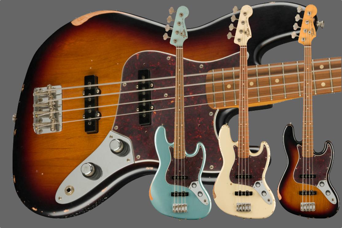 ギタータウン フェンダーのroad Wornシリーズから60周年ジャズベース