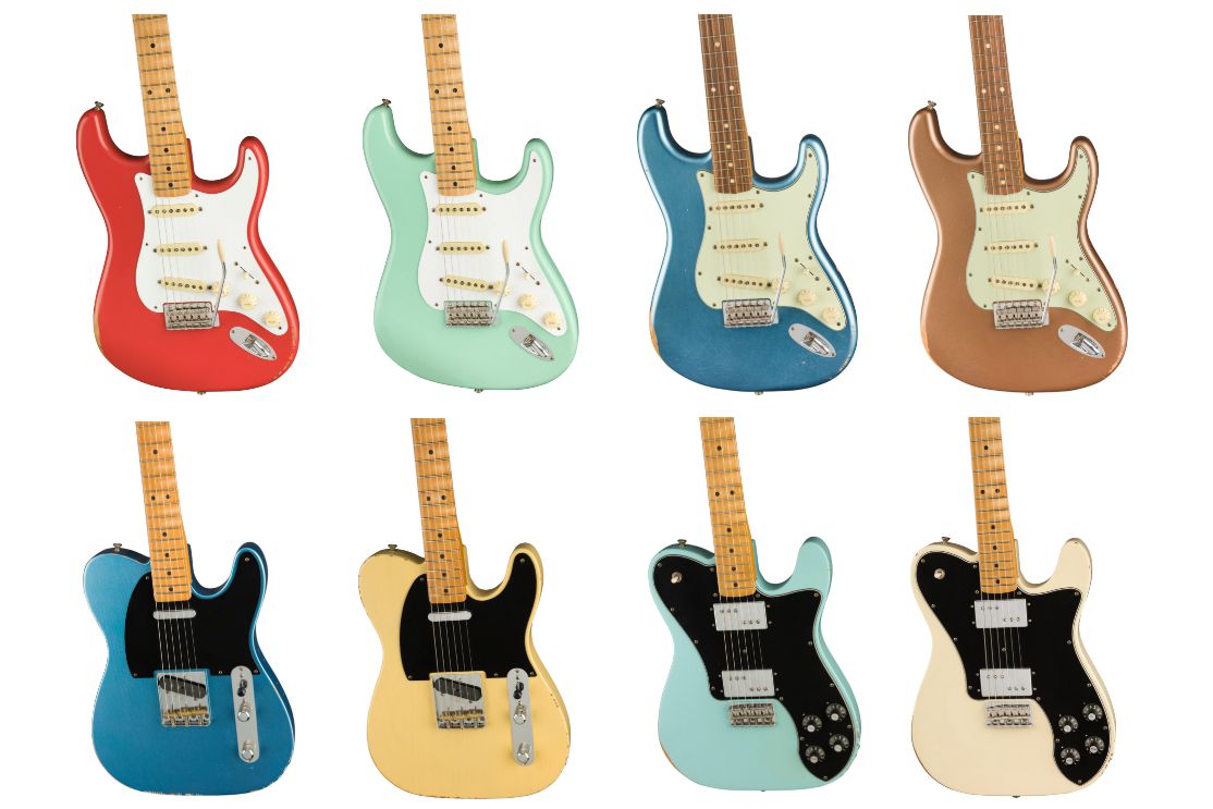 ギタータウン フェンダーのvinteraシリーズにロードウォーン加工モデルが登場